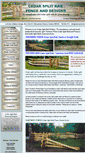 Mobile Screenshot of cedarsplitrails.com